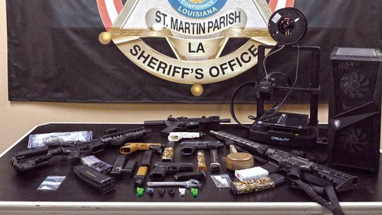 Breaux Bridge man arrested on multiple weapon charges