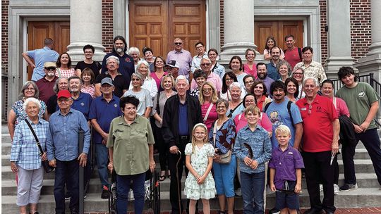 Fifty-one members of the Ladies of Altar Society