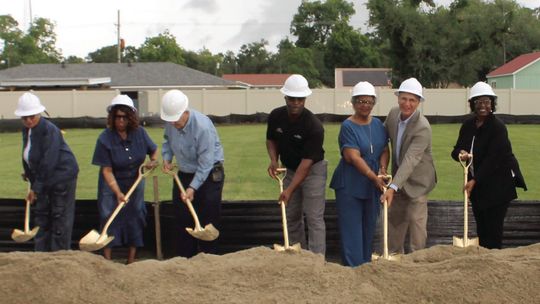 LIBRARY GROUNDBREAKING