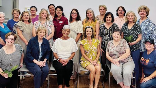Members of the St. Martinville Garden Club