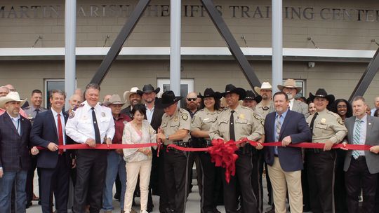 Ribbon cutting held for Sheriff’s Training Center