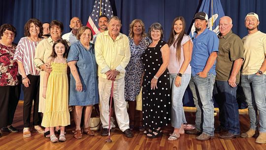 Roy honored as oldest living retired La. State Trooper