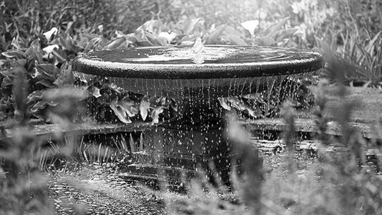 Unique features for outdoor living spaces