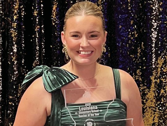 Ali Angelle Named 2026 Louisiana State Elementary Teacher of the Year