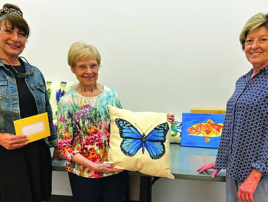 Beta Rho group enjoys art presentation by Nola Borel