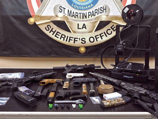 Breaux Bridge man arrested on multiple weapon charges