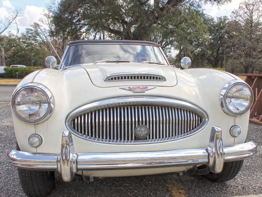 Guidry pens article for Austin-Healey magazine