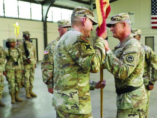Lt. Col. Boudreaux assumes command of 199th Brigade Support Battalion