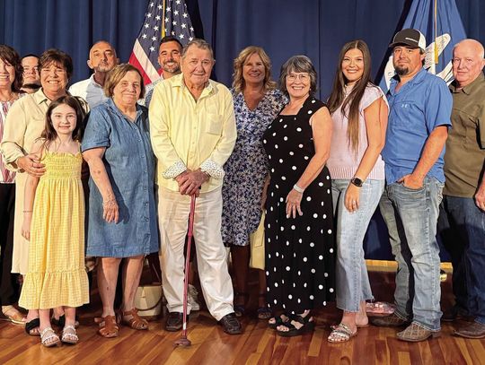 Roy honored as oldest living retired La. State Trooper