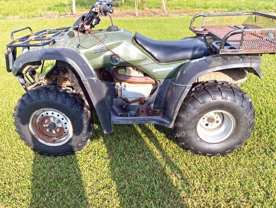 Sheriff’s Office seeks those wanted in connection with theft of four-wheeler