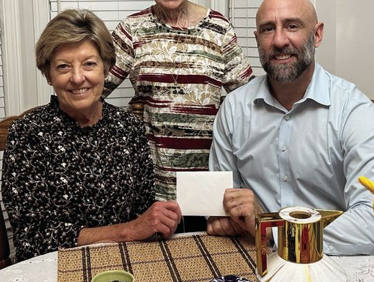 The Story of Tea presented to Beta Rho chapter during September program