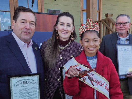 Tony the Crawfish receives pardon
