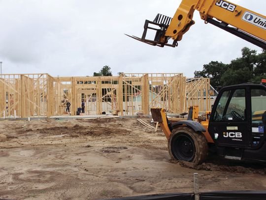 Work proceeding quickly to build new branch library in Parks