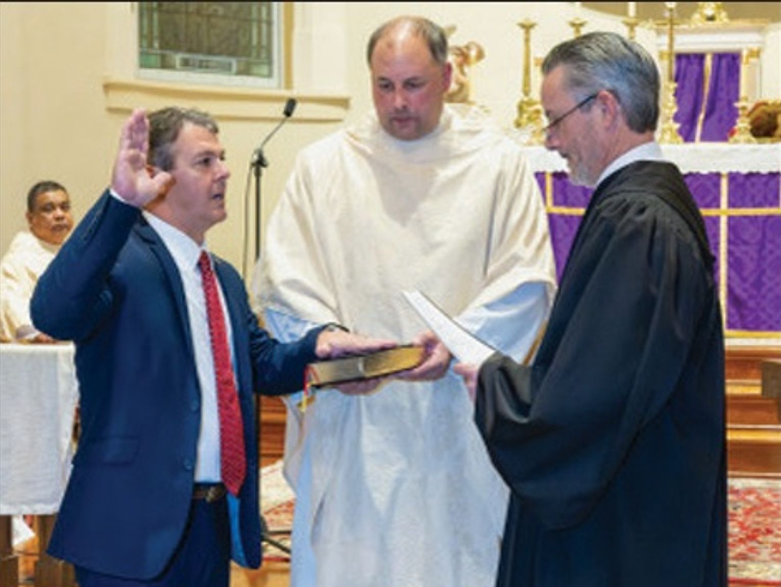 Haik sworn in as District Attorney