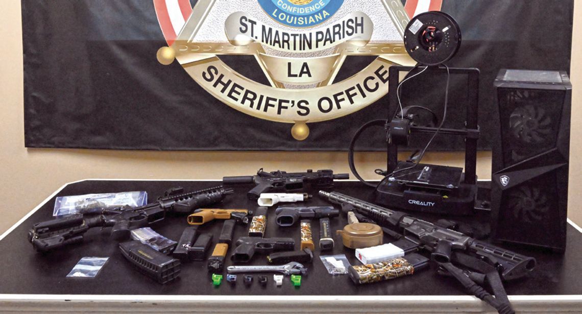 Breaux Bridge man arrested on multiple weapon charges