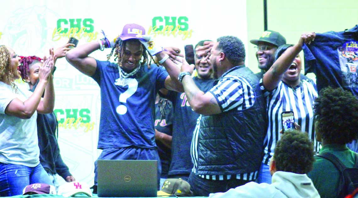 Cecilia’s Calais commits to sign with LSU football team