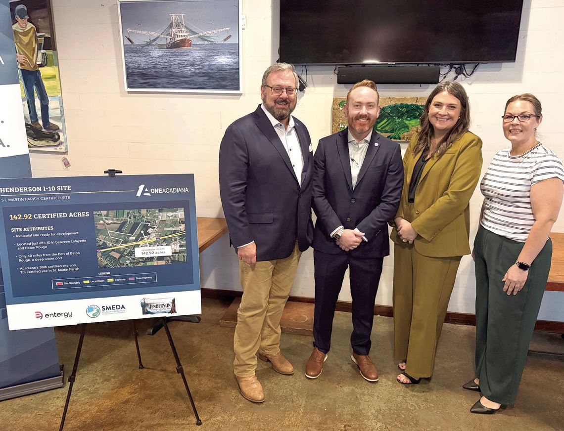 Certification of Henderson I-10 Site announced by SMEDA Certification of Henderson I-10 Site announced by SMEDA