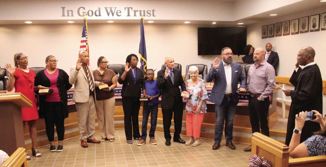 COUNCIL SWORN IN