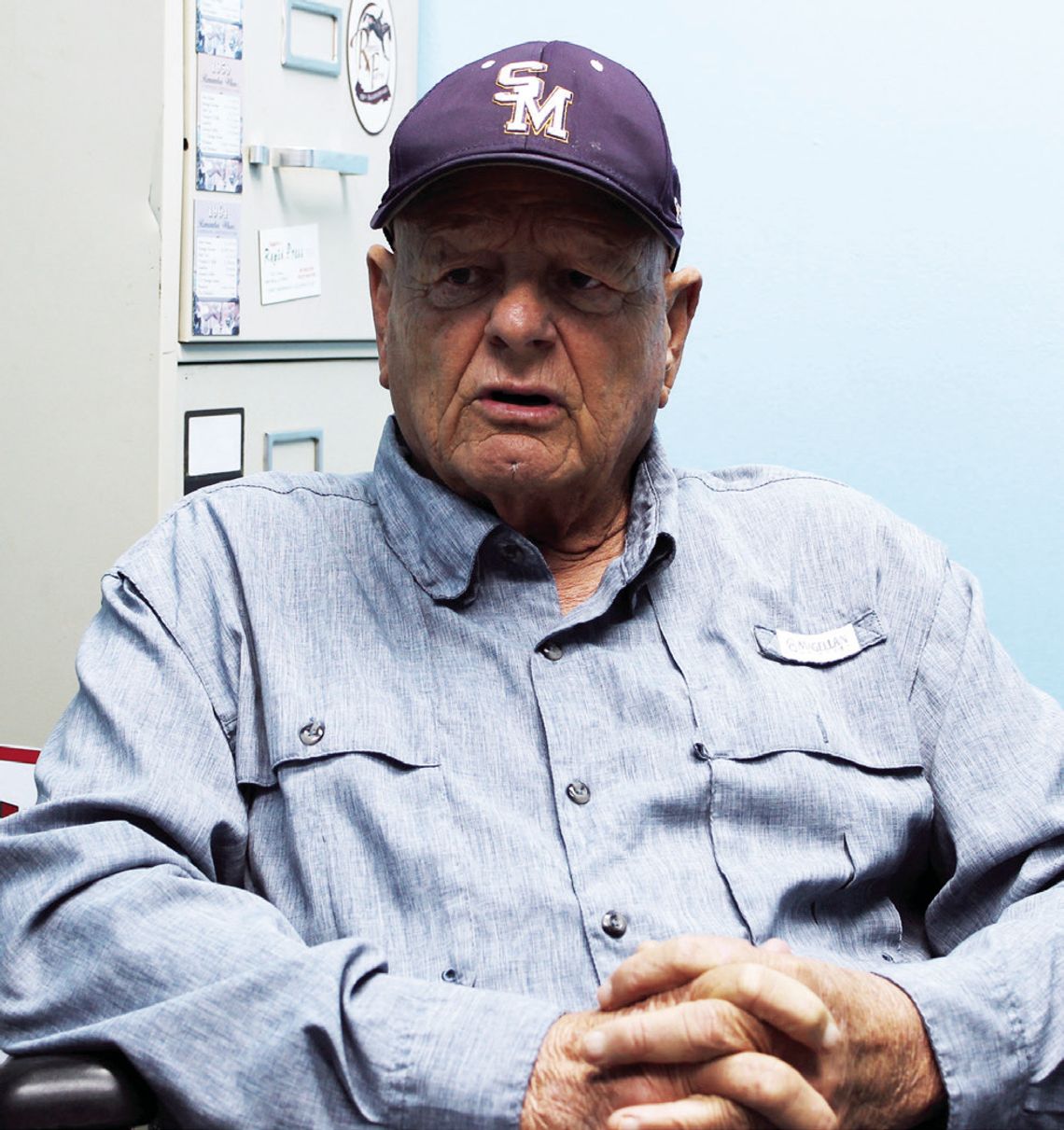 Delahoussaye looks forward to seeing former players as SMSH stadium renamed in his honor Delahoussaye looks forward to seeing former players as SMSH stadium renamed in his honor
