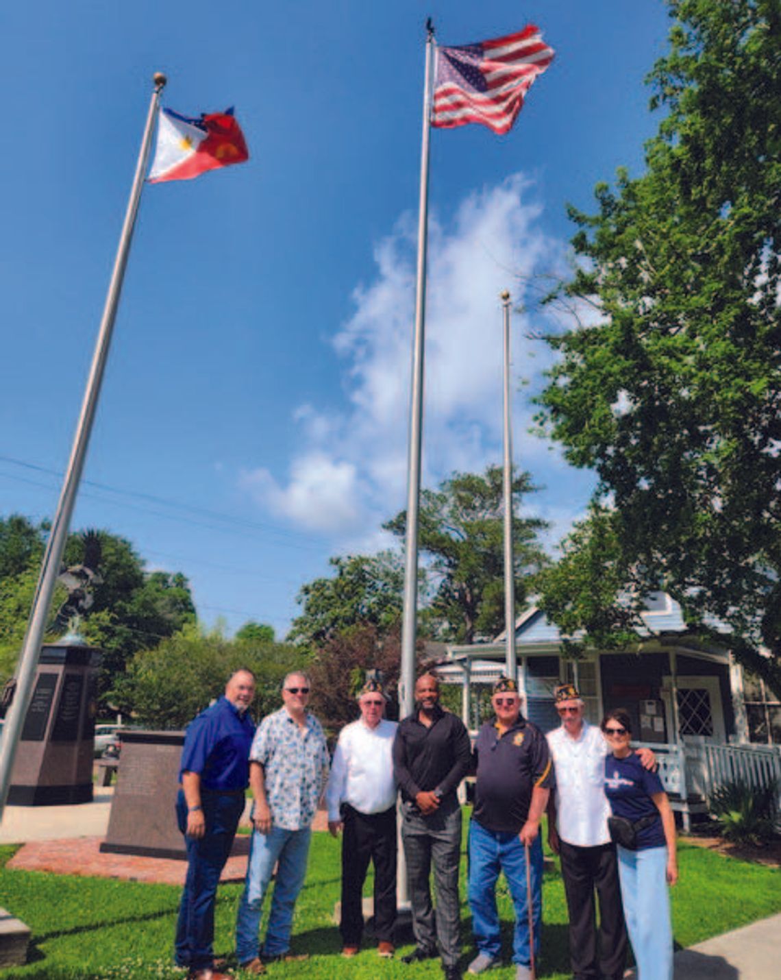 FLAG RAISING