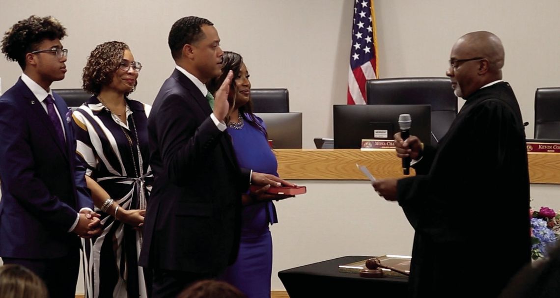 Former St. Martinville resident sworn in as mayor of Pearland, Texas Former St. Martinville resident sworn in as mayor of Pearland, Texas