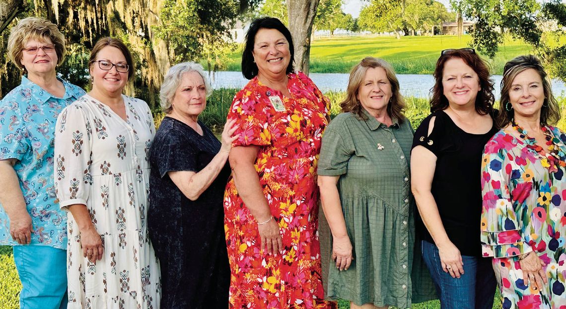 Garden Club board inducted