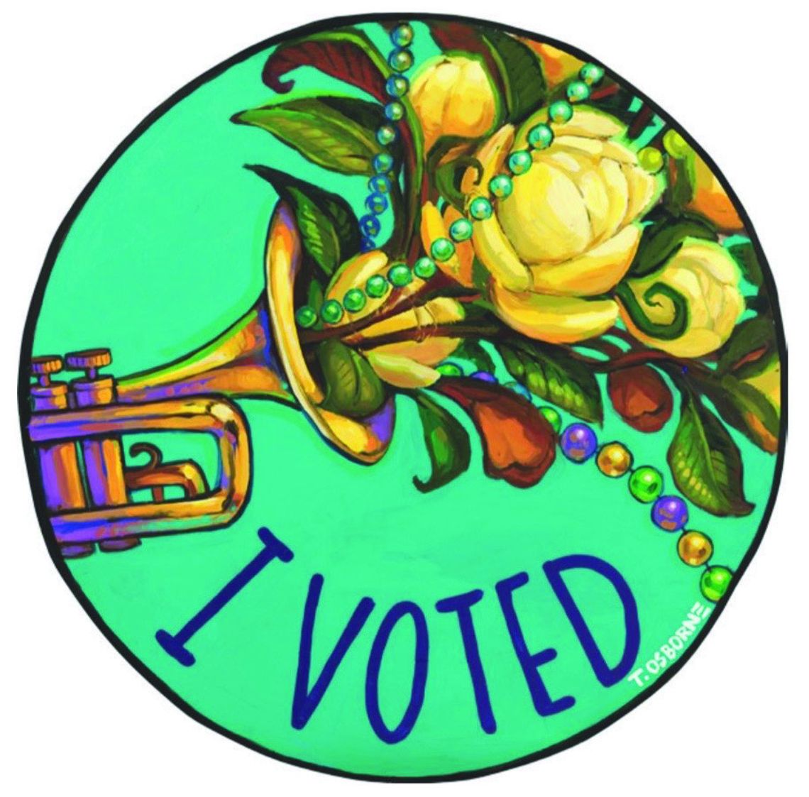 New “I Voted” sticker unveiled
