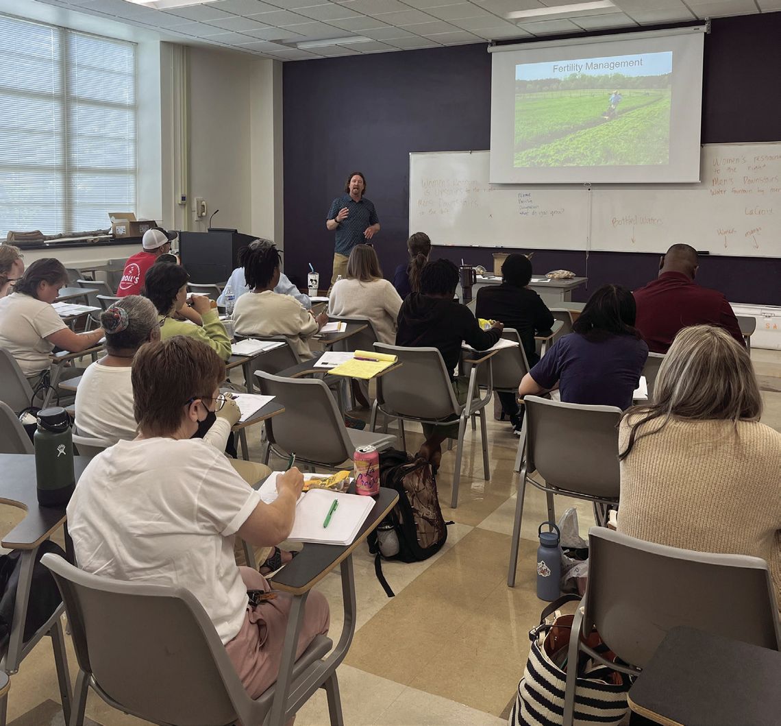 Organic farming workshop scheduled at LSU Sept. 27