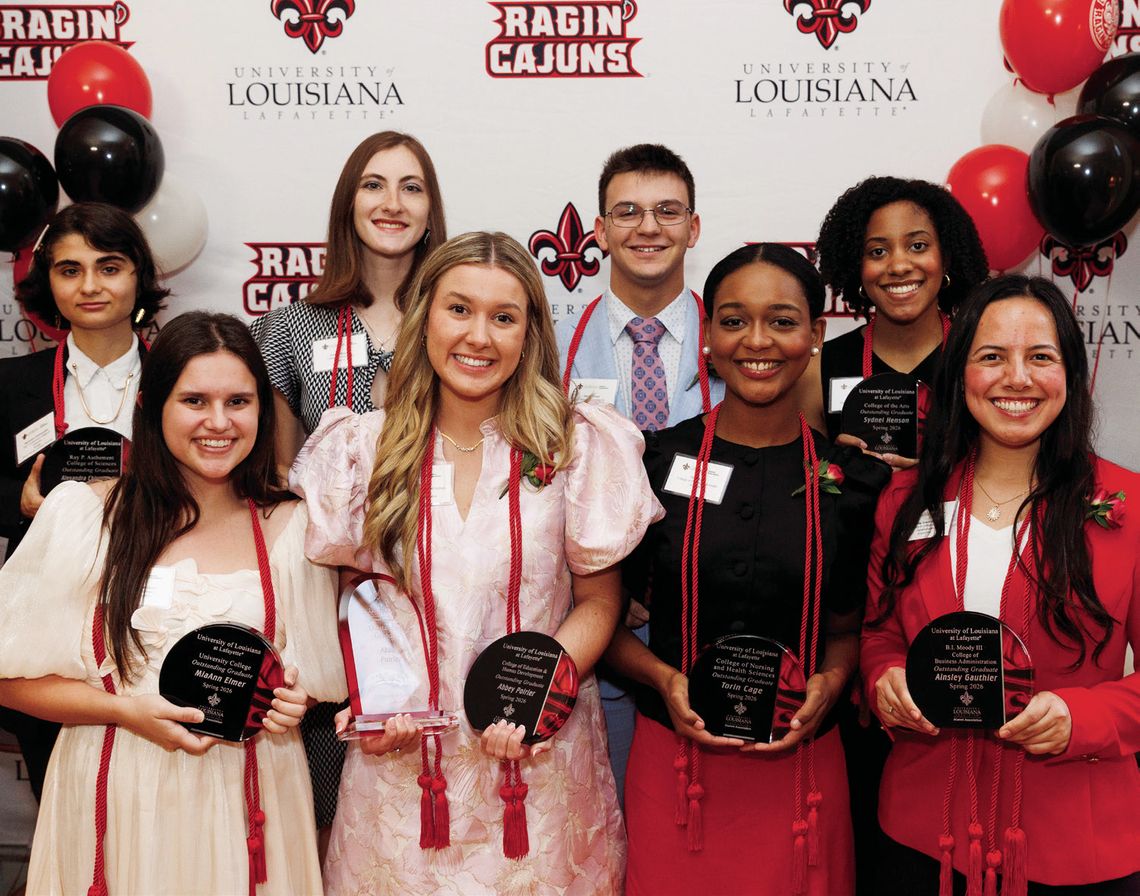 Poirier named outstanding graduate at University of Louisiana at Lafayette Poirier named outstanding graduate at University of Louisiana at Lafayette