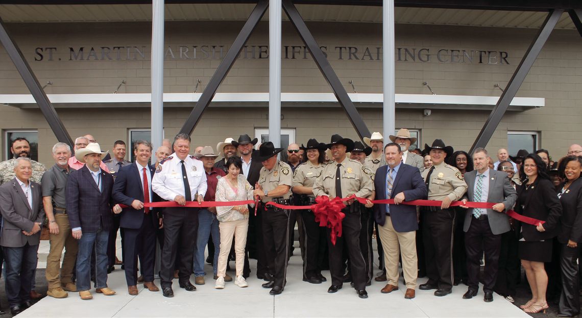 Ribbon cutting held for Sheriff’s Training Center