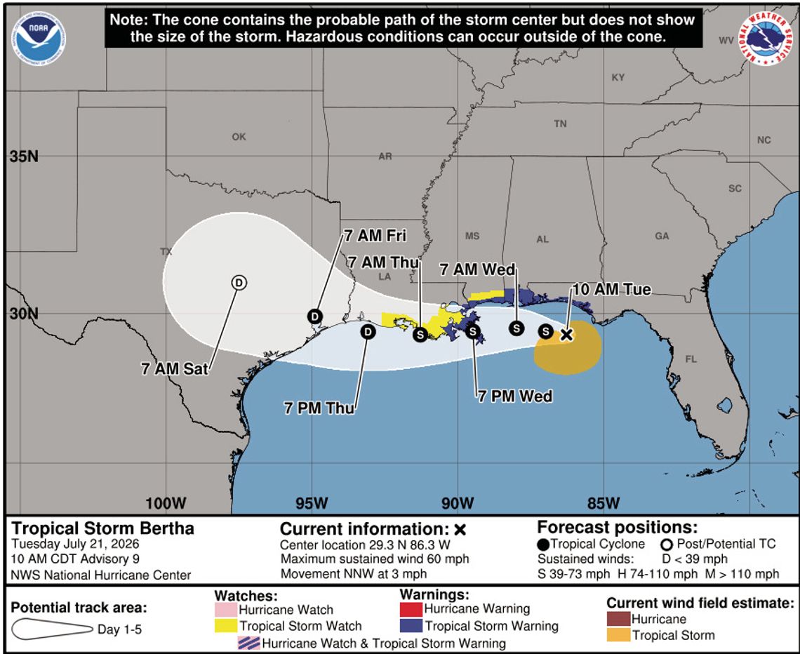 Sandbag sites in SM Parish announced for TS Bertha Sandbag sites in SM Parish announced for TS Bertha