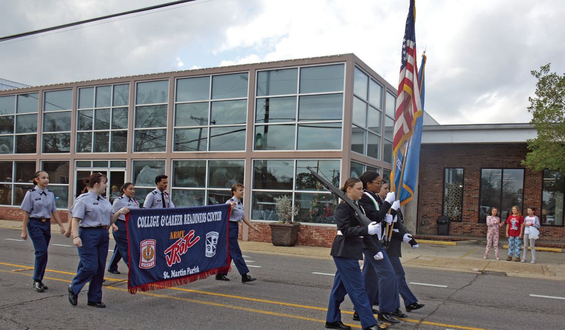 Scenes from the Breaux Bridge Christmas Parade