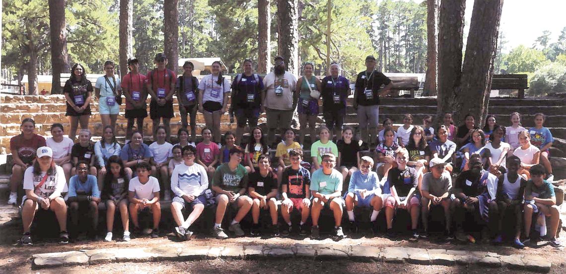 SMP youths attend 4-H Summer Camp at Camp Grant Walker