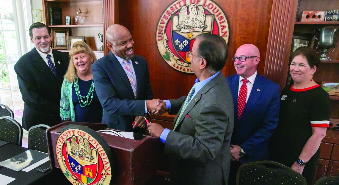 SoLAcc and UL Lafayette sign new transfer agreement to train more health professionals SoLAcc and UL Lafayette sign new transfer agreement to train more health professionals