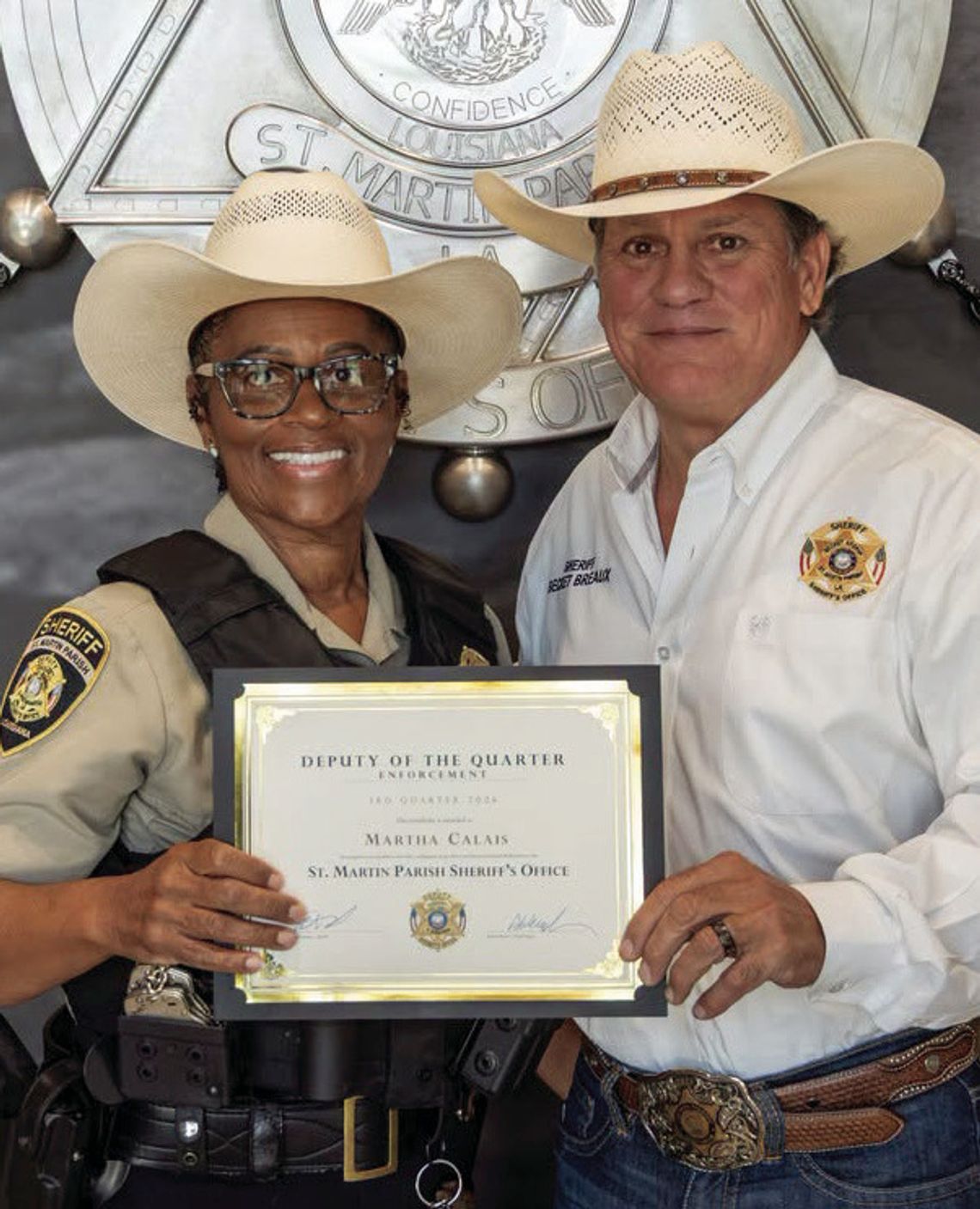 St. Martin Parish Deputy Martha Calais St. Martin Parish Deputy Martha Calais
