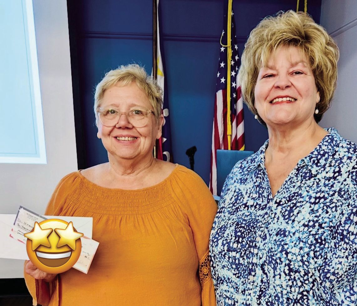 St. Martinville Garden Club members Melinda Sieber