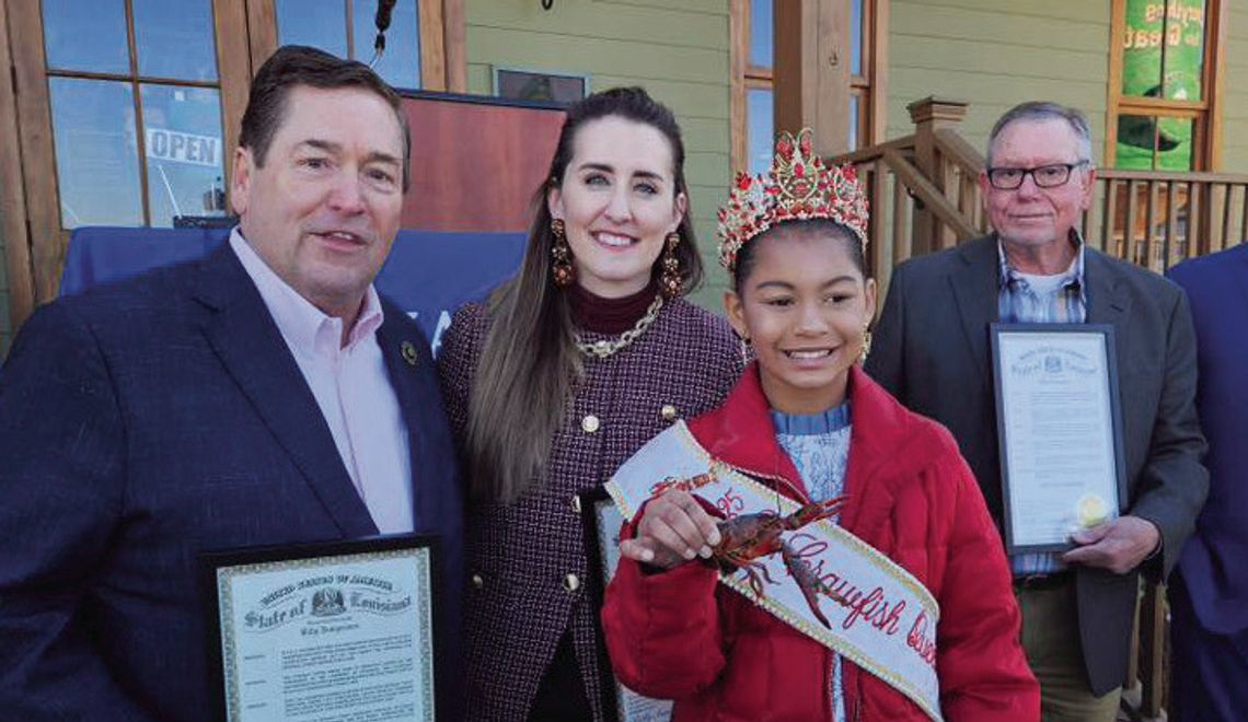 Tony the Crawfish receives pardon