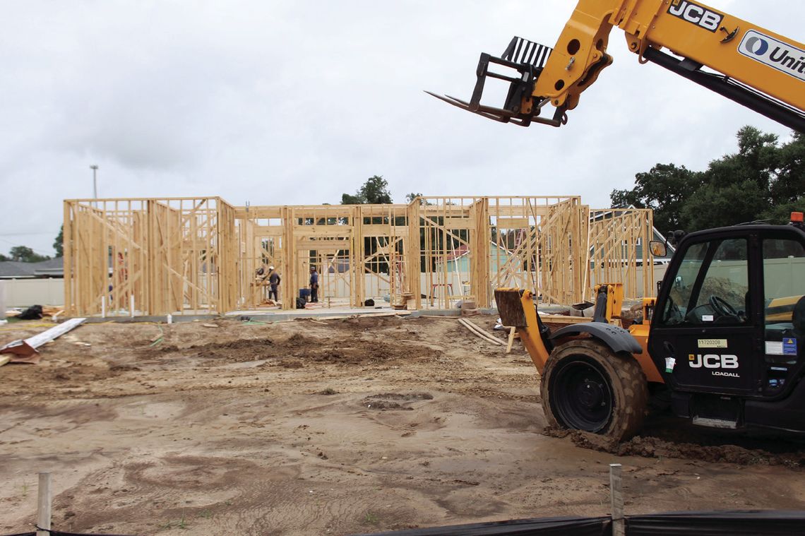 Work proceeding quickly to build new branch library in Parks Work proceeding quickly to build new branch library in Parks