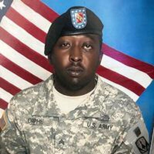 Retired SSG Johnathan Nathaniel Orphé Retired SSG Johnathan Nathaniel Orphé